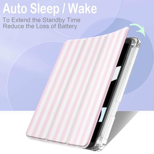 Coque iPad mini 7 A17 Pro 2024 anti-rayures fine et légère pour protéger le stylet