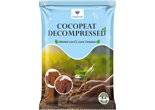 Decompressed Cocopeat Powder – 2.7 Kg, Ready-to-Use Kerala's Coconut Husk Fibre for Home Garden & Potted Plants, Coconut Coir for Potting Soil Mix, 100% Natural Soil Conditioner, High Water Retention