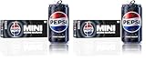 Pepsi Zero Sugar Soda, 7.5 Ounce Mini Cans, (Two packs of 10) (Packaging May Vary)