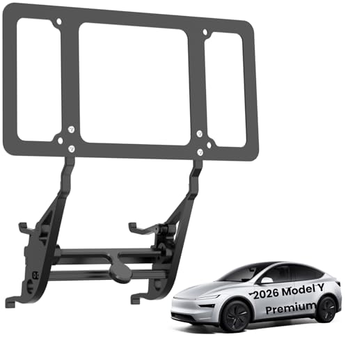 TesFram 2026 Tesla Model Y Juniper Front License Plate Holder