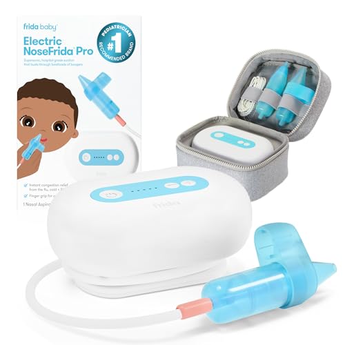 Frida Baby Electric NoseFrida Pro Nasal Aspirator, Hospital Grade Suction