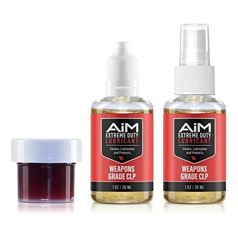 Planet Safe CLP AiM Weapon Grade Lubricants (2oz Bundle w/Sprayer) - Made in The USA - Gun Oil & Cleaner, Lubricating Oil, Shooters Lube, Gun Lube, for Guns, Pistols, Shotguns & Rifles Cover
