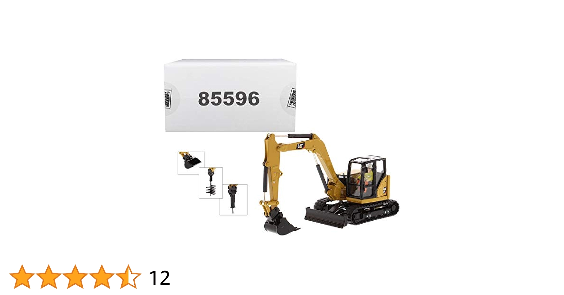 キャタピラー建機　CAT308C CR  1/50 Cat 308C CR ミニ油圧ショベル | Caterpillar