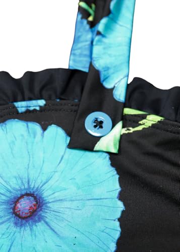 Hopper Island Kids Ruffle Two Piece Bikini3