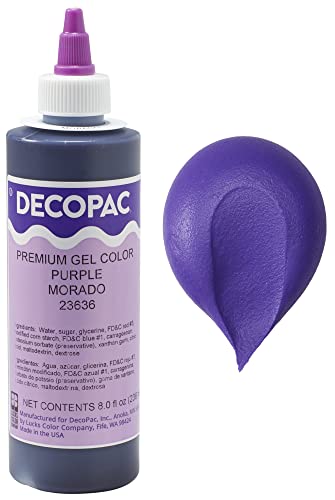 DECOPAC Edible Gel Food Coloring - Perfect for Adding Color to Buttercream and Whipped Icing