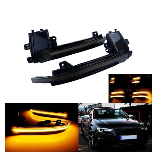 Luz retrovisor Audi A5 Facelift intermitente dinámico ámbar LED 2