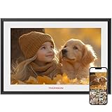 THOMSON 10.1 Inches Digital WiFi Picture Frame, Digital Photo Frame with 32 GB, 1280x800 HD IPS Touch Screen Electronic Frame, Auto-Rotate, Share Photos/Videos Instantly from Anywhere Great Gifts