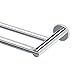Gatco 4684 24" Channel Double Towel Bar, Chrome