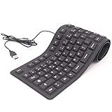 Teclado silencioso que no hace ruido. Compatible con windows, mac y linux