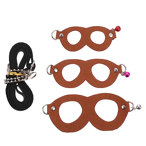 BCOATH 1Set Lightweight Sugar Glider Leash Durable Outdoor Traction Rope for Small Pets Comfortable Design for Relaxing Walks for Sugar Gliders and Similar Animals