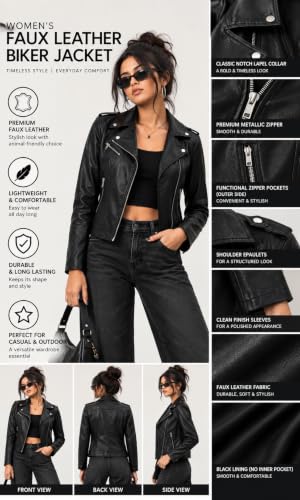 ROYAL HIT DEVICE OF RH faux leather jacket – image 6