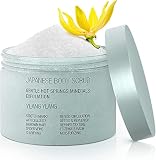 Onsen Secret Exfoliating Body Scrub, Dead Sea Salt with Natural Japanese Hot Spring Minerals, Coconu