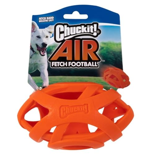 Image of Chuckit! Air Fetch Football Dog Toy, Orange
