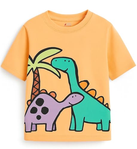 Image of Lush Plush Boys High GSM Cotton Half Sleeve Printed Cotton T-Shirt