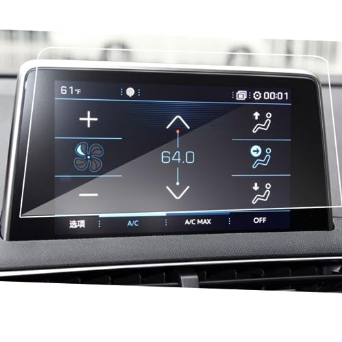 Garde de tableau de bord Peugeot 3008 écran verre trempé