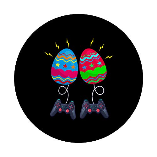 Gaming Easter Egg Gamer Boy Girl Video Game Controller Kids PopSockets PopGrip - Support et Grip pour Smartphone/Tablette avec un Top Interchangeable – vue 3