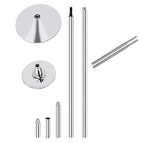 vinmax Removable Dancing Pole Kit, Height Adjustable 45mm Professional Stripper Pole Dance Pole Kit for Beginner Fitness Home Exercise Gym Club Party Use (Shipping from USA)