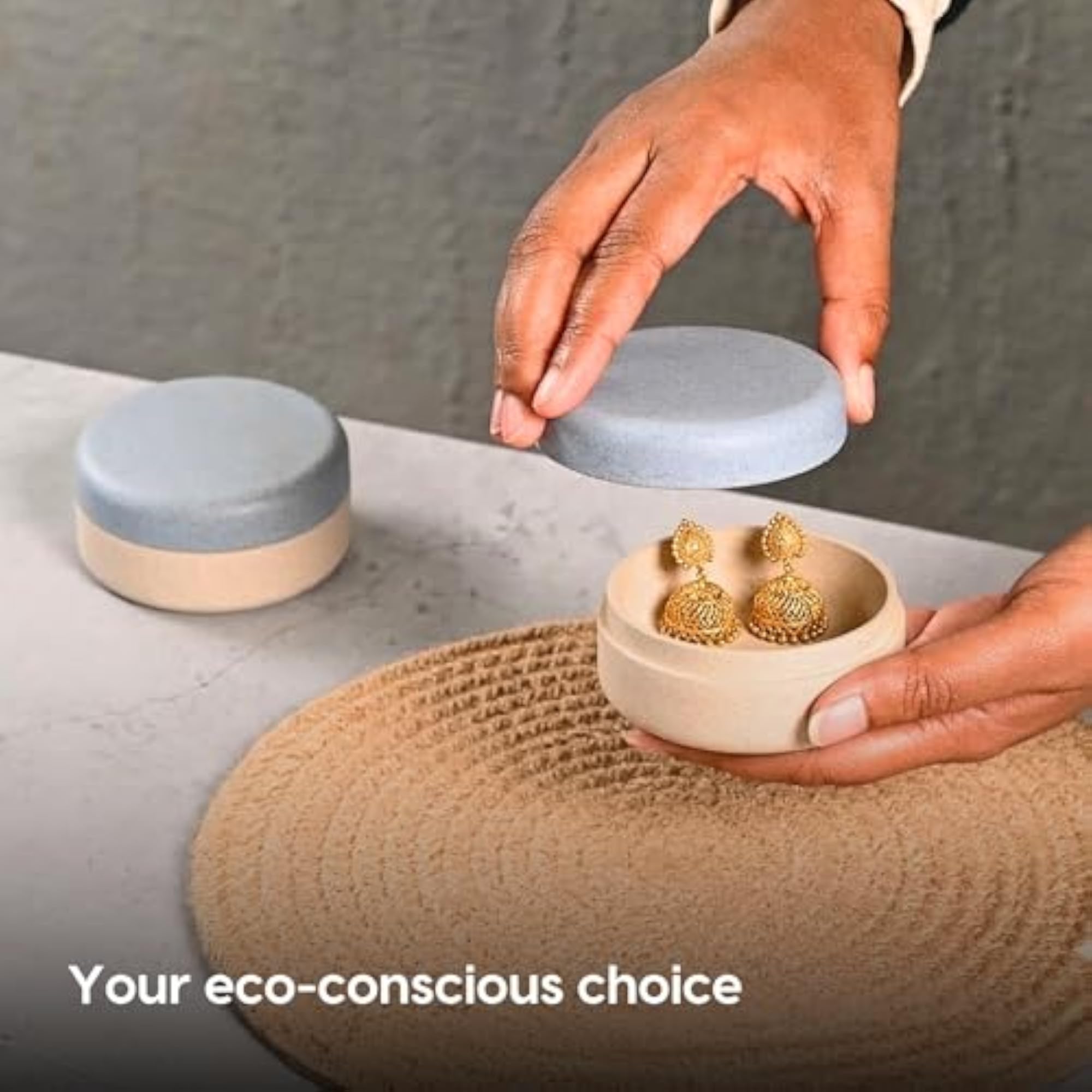 Earth Friendly Multipurpose Organizer for Home & Kitchen, Gift for Mom
