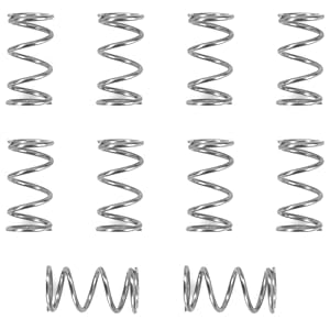 GUNGY Druckfedern Edelstahl 15mm, 10 Stück