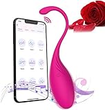 New Upgrade - Pelvic Floor Trainer with App Control 360° Flexible Silicone and Waterproof (App Red)