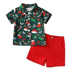 Dark Green Shirt+red Shorts