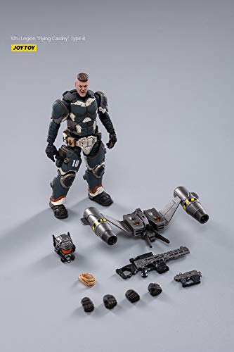 Joytoy 1/18 Action Figures 4-Inch 10Th Legion Flying Cavalry Type B Dark Source Collection Action Figure Military Model #TOP5