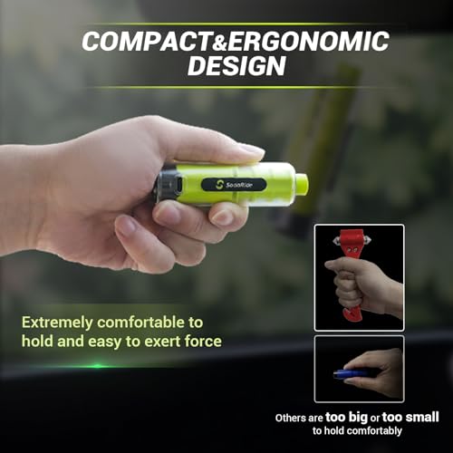 SodaRide 3-in-1 Escape Tool with Flashlight