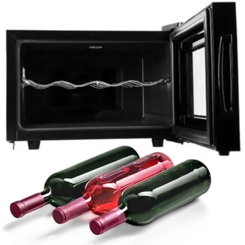 Adega De Vinhos Bebidas Climatizada 8 Garrafas Display temperatura com Sistema Termoelétrica Bivolt