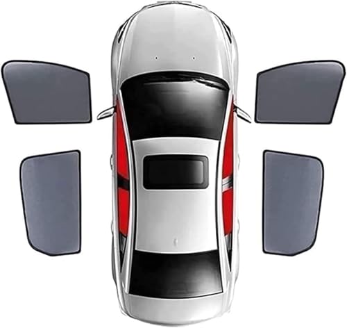 CSYKKL Parasol Ventana Lateral Coche para O-Pel Ampera 2011-2016,Magnética Personalizada Cortinillas Privacidad Interior Cubiertas,Boquear los Rayos y el Calor,4pcs