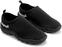 Tênis Aqua Aquático com Solado Antiderrapante - para Praia, Cachoeiras, Trilhas e Esportes (Preto)