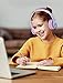 Mpow CH9 Kids Bluetooth Headphones with Microphone & LED Light, Bluetooth 5.0, 15Hours Playing Wireless Foldable Headset w/Mic, Volume Limited 85dB-95dB for PC/Cellphone/TV/School