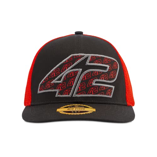 VALENTINO ROSSI Alex Rins Casquette pour Homme, Rouge/Gris, Unique