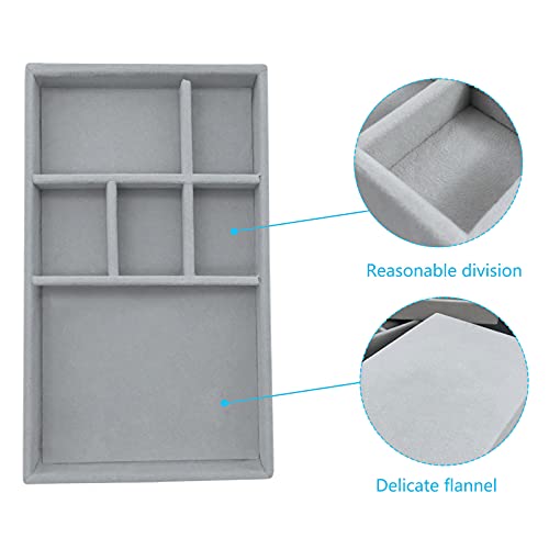 Vassoi per gioielli, organizzatore, set di 3