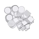 50pcs Metal stickers adhesive set magnetic strips with adhesive backing iron circles magnet strip sh