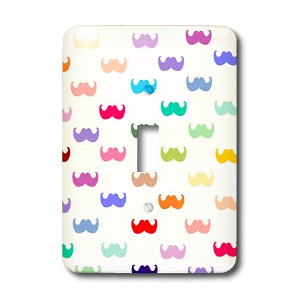 Interrupteur à baïonnette multicolore pour personnaliser un mur blanc