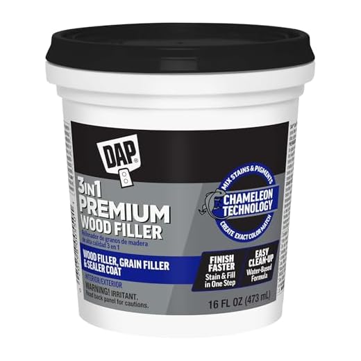DAP Products Premium Wood Filler, White 16 FL OZ