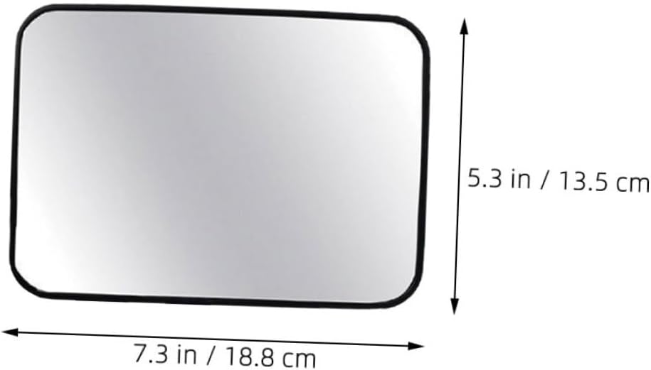 Car Mirror for Rear Facing Safety Seats Wide Angle Shatterproof Rearview Mirror and Newborn 18.8x13.5cm for Vehicle Backseat Monitoring