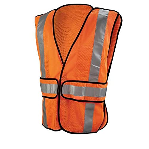 Hi-Range High Visibility Reflective Light Weight Breathable Construction 360-degree Safety Vest 2 Pieces