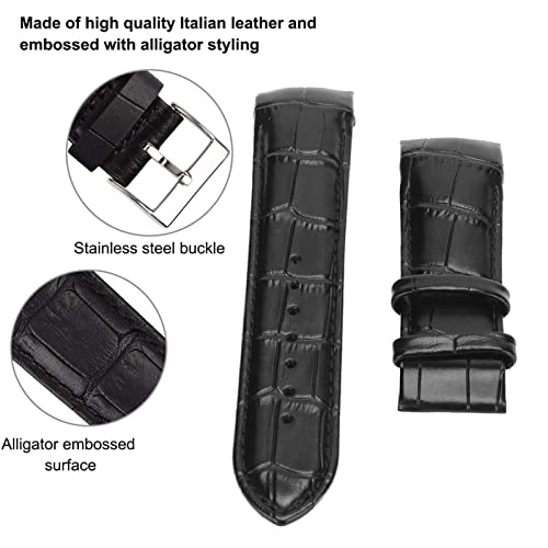 Substituição da Pulseira de Relógio de Pulso, Plumpness 24 Mm Liberação Rápida Respirável Fivela de