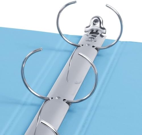 Cardinal 3 Halkalı Klasör, 3,5 cm, Yuvarlak Halkalar, 350 Yaprak Tutar, ClearVue Sunum Görünümü, Yapışmaz, Çeşitli Pastel Renkler, 4 Paket (79552) - Görsel 4