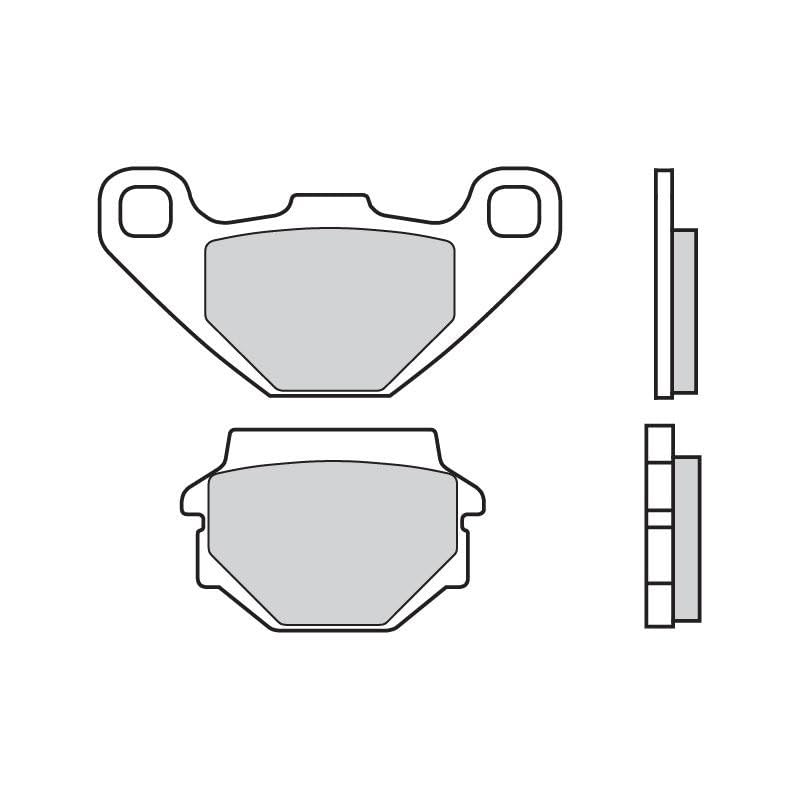 Plaquettes Brembo 07KS04SX Kawasaki KX : freiner fort dans la boue et le sable en cross