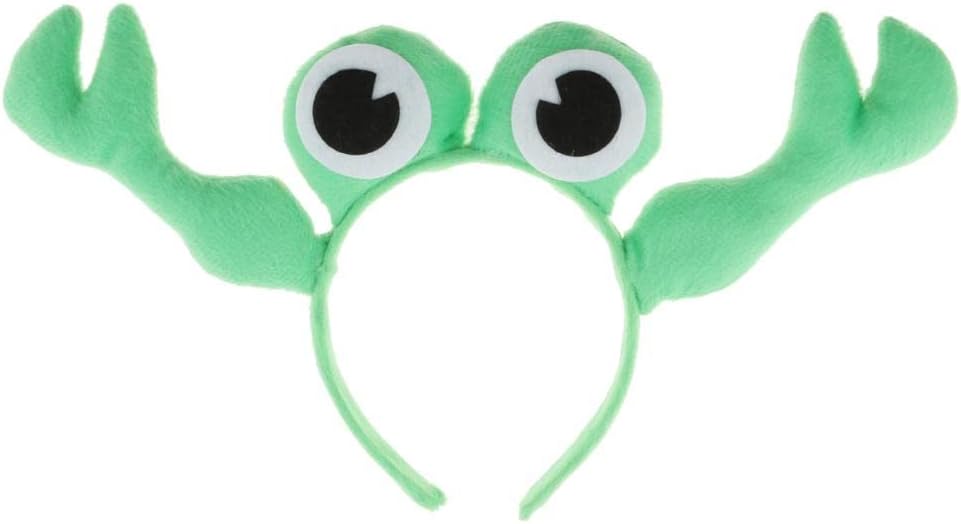 Meadawgs® Kids Girls Cute Cartoon Crab Headband Animal Party Game Prop Dress Up Green|Clothing, Shoes & Accessories | Womens Accessories | Hair Accessories|1 Piece Crab Headband