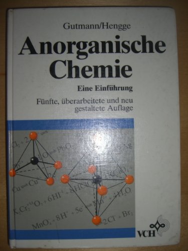 Anorganische Chemie Eine Einfuehrung 5ed