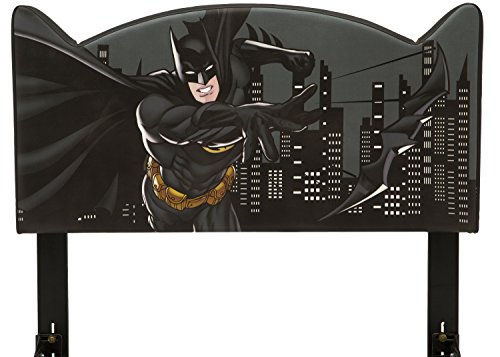 Delta Children DC Comics Batman Upholstered Wood Twin Headboard