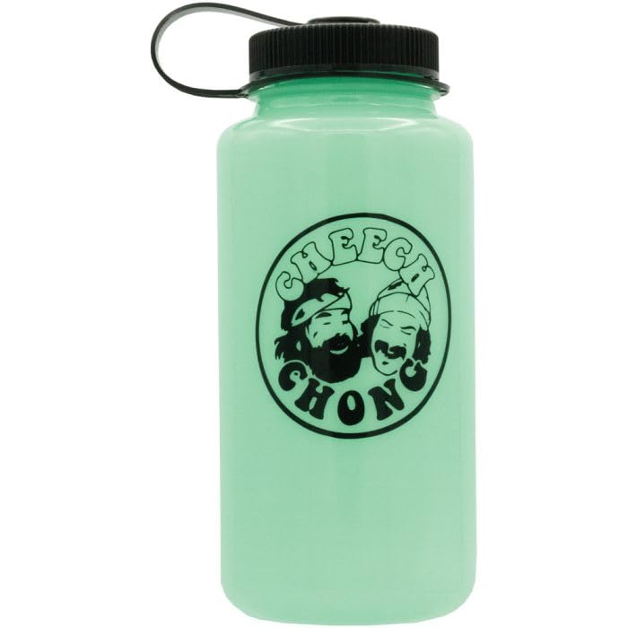 Nalgene 32 oz Wide Mouth Water Bottle | BPA-Free, Durable & Leak Proof, Cheech & Chong — image 1
