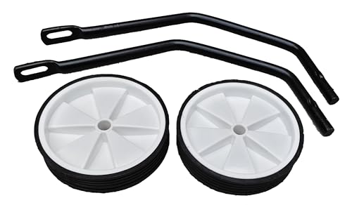 Image of Bicycle Training Wheels Set for 26-inch Bikes, Universal Side Wheels with Installation Hardware