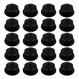 Rundknopf aus beständigem Kunststoff zum Einhängen von Gummi-Spannseilen von 5-8 mm