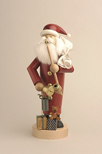 Figurine d'homme encens Père Noël 25 cm idée cadeau Noël traditionnel