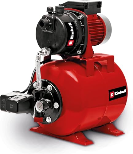 Einhell Groupe de surpression GC-WW 6538 (650 W, Hauteur d'aspiration 8 m, Câble d‘alimentation 1,4 m, Interrupteur à pression)