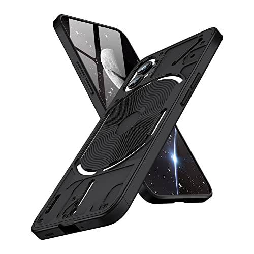 Coque Nothing Phone 1 IMEIKONST 3 en 1 rigide noire protection antichoc PC